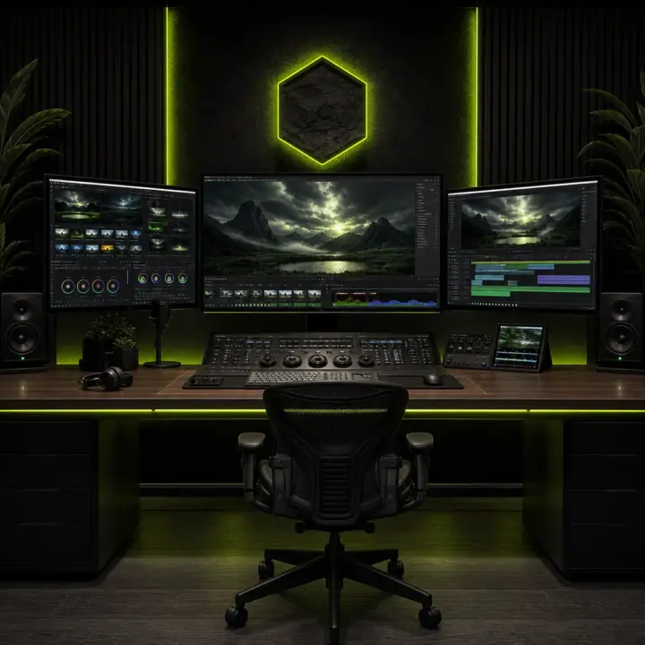 Premium Videoschnitt-Studio für das CutterKomben Mega Creator Bundle