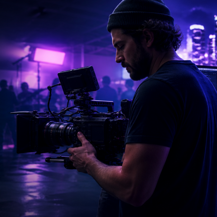 Cinematische Videoproduktion als Beispiel für Intro und Outro